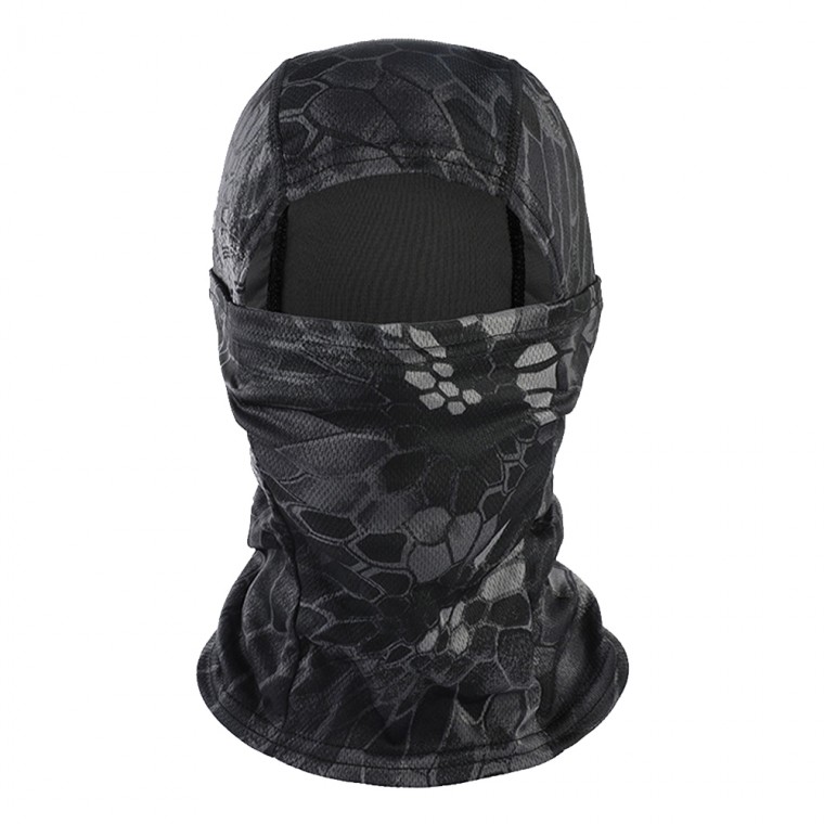 Lưới chống tia cực tím balaclava trăn đen