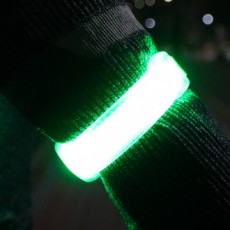 Đèn đuôi xe đạp chạy bộ thể thao ban đêm LED Armband Light B99 Green