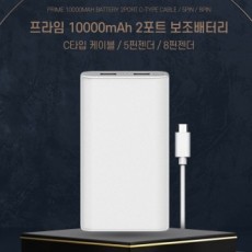 Pin phụ Prime dung lượng lớn 10000mAh cổng USB 2