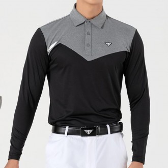 Áo thun nam dài tay chơi golf M L XL 2XL