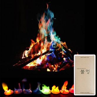 Đốt Lửa Ma Thuật 25G Bộ 5 Bột Cực Quang Bonfire Cảm Xúc Cắm Trại Lửa Trại Đốt Đốt Bột