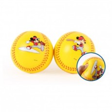 Disney Mickey Xốp Bóng 2 Miếng (Giao Hàng Ngẫu Nhiên) Bóng Mềm Quả Bóng Chày Nhân Vật Bóng Chơi Bóng Chày Tiếp Liệu