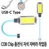 Đèn làm việc LED có thể sạc lại Đèn nam châm loại C COB C234