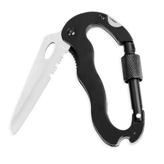 Carabiner đa năng 5in1 leo núi cắm trại câu cá đa năng