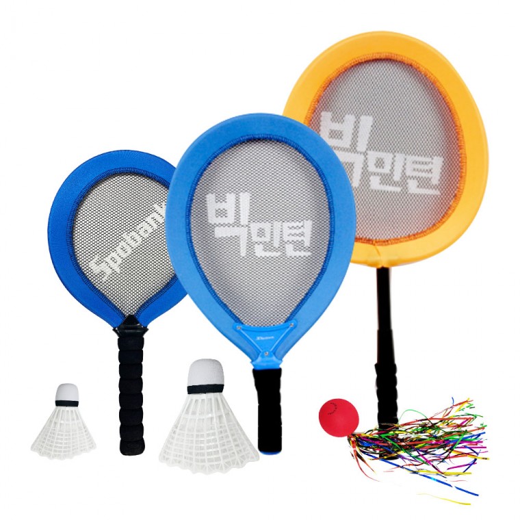 Bộ đồ chơi Spobank Mini & Bigminton Hoạt động ngoài trời Cắm trại Wang Đồ chơi thể thao cầu lông