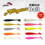 Mồi câu cá JRC Alligator DFSD3.3 Jig Worm Flatfish Rockfish Shad Worm