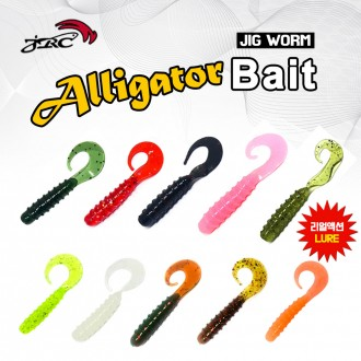 Mồi câu cá JRC Alligator CTD3 Giun biển Nước ngọt