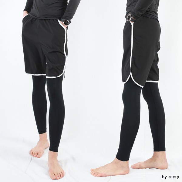 Quần legging tập yoga chống hăm cho nam DHO3381R