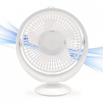 Quạt làm mát đứng có thể sạc lại FAN-620 điều chỉnh góc bàn