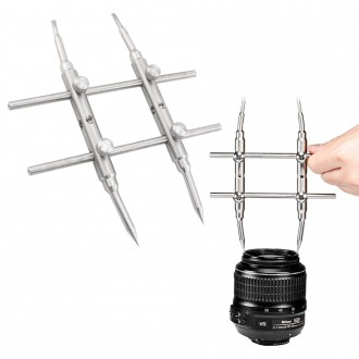 Máy ảnh DSLR sửa chữa ống kính thay thế mắt cua công cụ cờ lê zoom ống kính