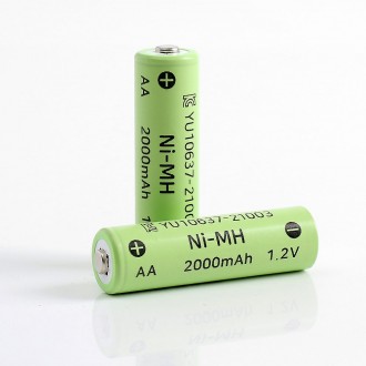 Jdm 2000mAh pin niken kim loại hydrua AA sạc 2p NI MH