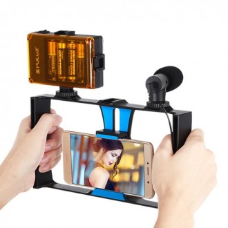 Trọn bộ thiết bị quay video, chân máy, ánh sáng, micro và thiết bị camera selfie