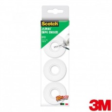 Gói tiết kiệm băng keo Scotch Magic 3M 810R-3 12mm x 18m