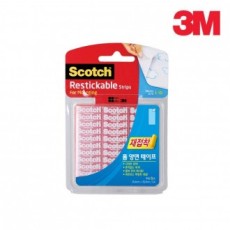 Băng keo hai mặt trong suốt tái dính 3M Scotch R101