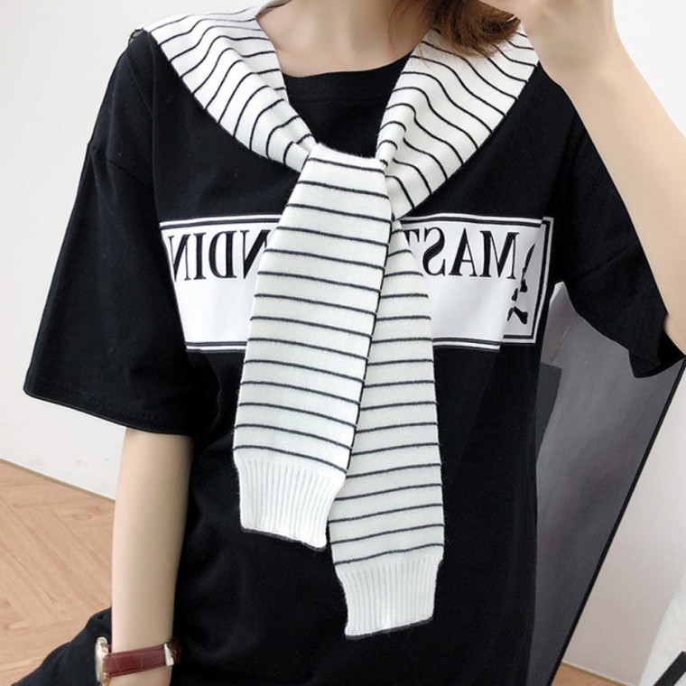 Khăn choàng vai đan nhiều lớp cardigan Z04002