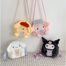 *Saerom Shop* Túi đeo chéo mềm Sanrio