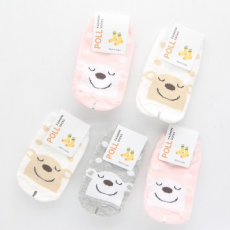 Tất trẻ em Happy Bear 5 đôi gấu