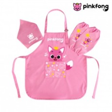 Bộ tạp dề trẻ em Pinkfong NEW-Hồng