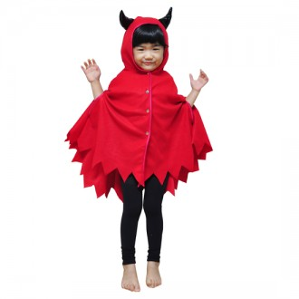 Áo choàng quỷ cho trẻ em Trang phục Halloween Áo choàng dự tiệc Halloween