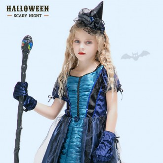 trang phục phù thủy halloween ngọc lục bảo