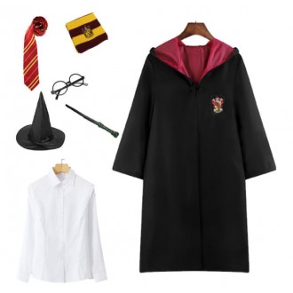 Bộ 7 món Harry Potter trang phục quần áo trang phục cosplay Halloween