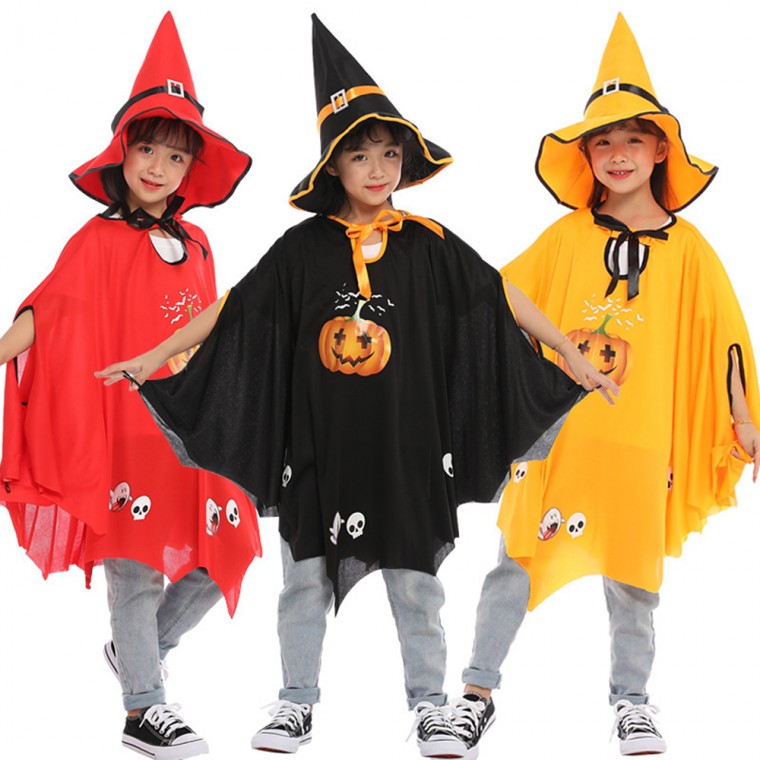 Bộ mũ áo choàng Halloween dễ thương Halloween Đồ dùng dự tiệc Halloween Sự kiện