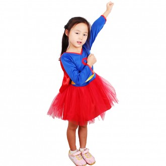 (Trang phục trẻ em Wonder Girl) Đồ dùng dự tiệc Trang phục hóa trang Trang phục trẻ em Halloween