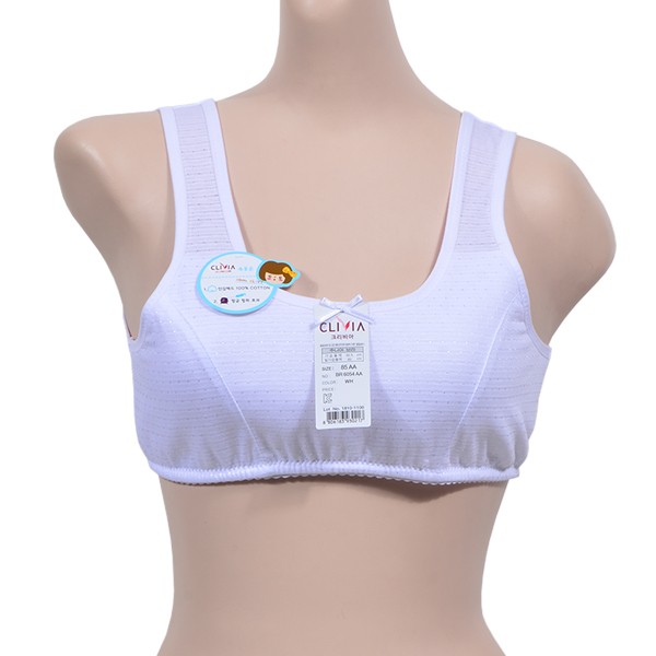 (Krivia)(BR6054) Áo ngực thể thao trẻ em cotton kháng khuẩn chống mùi