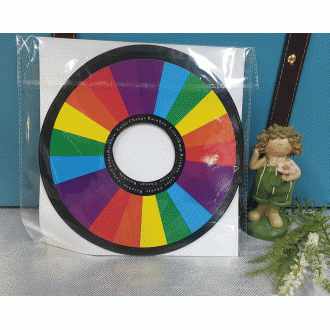 [Chứng nhận KC] 4 chiếc nhẫn cầu vồng - Ring Magic Color Change CD Ring to Change