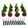 Global Easy Santa Hat Mini Pin Set Giáng sinh cho trẻ em xanh