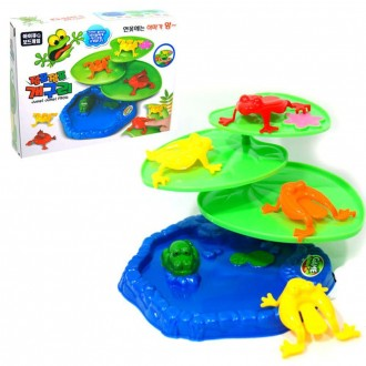 Đồ chơi trò chơi bảng trong nhà Jumping Pond Frog