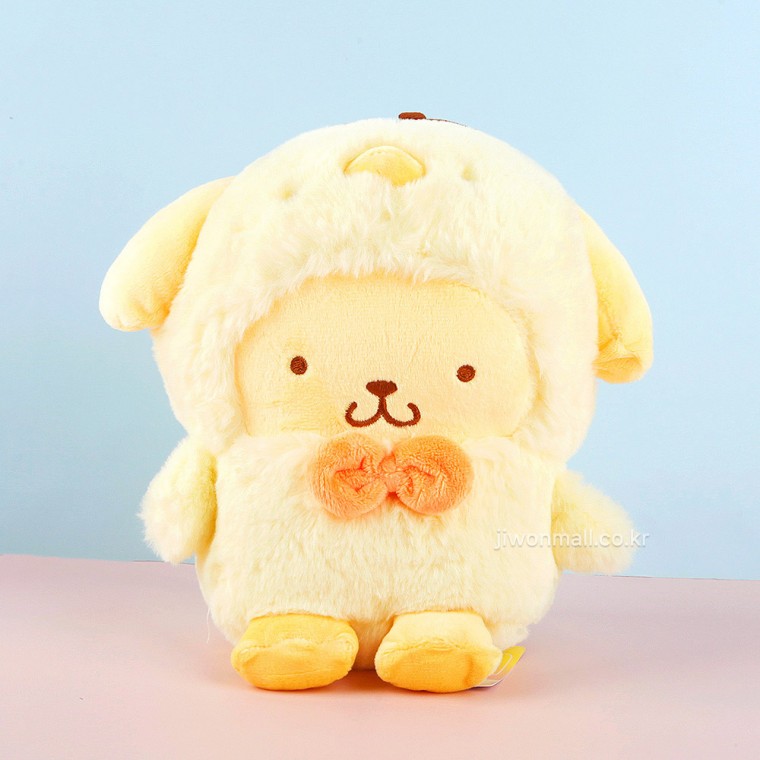 Đồ chơi nhồi bông hình gà con Pom Pom Purin (Cỡ vừa)