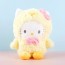 Đồ chơi nhồi bông hình chú gà con Hello Kitty (Cỡ vừa)