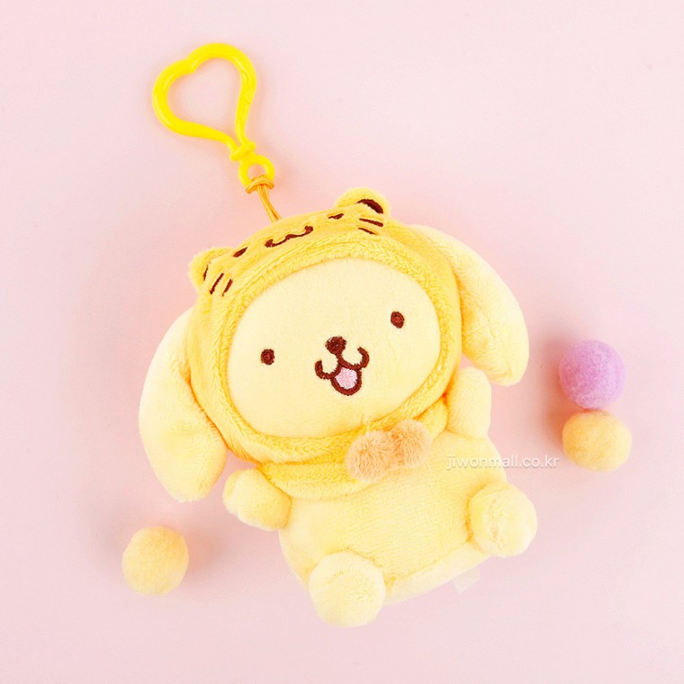 Móc túi trang phục Pom Pom Purin Friends 13cm