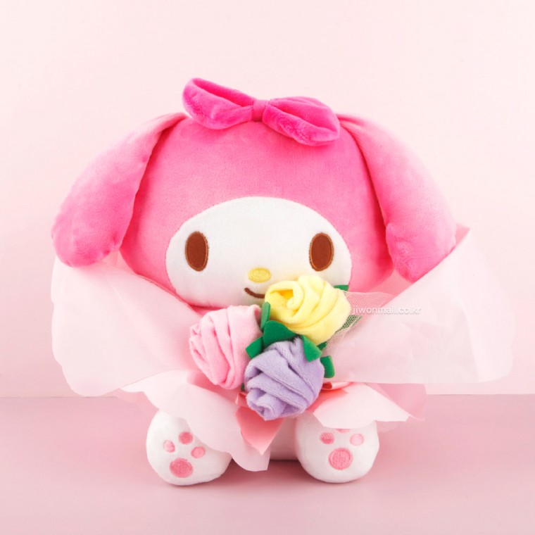 Đồ chơi nhồi bông My Melody Bó hoa (Cỡ vừa)