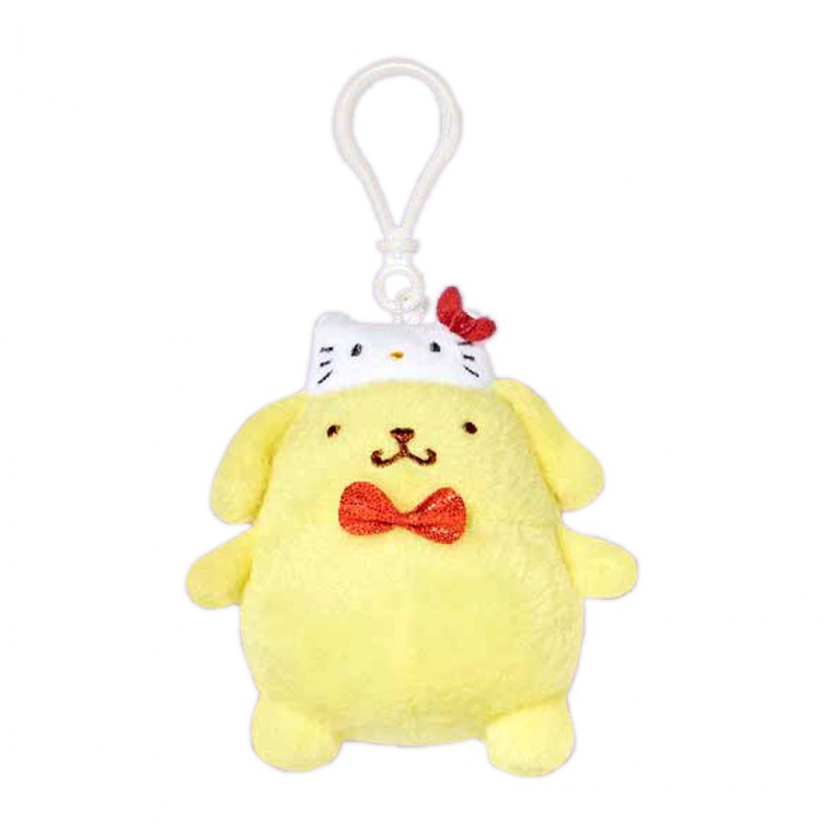 Móc khóa sang trọng kỷ niệm 50 năm Hello Kitty Pom Pom Purin