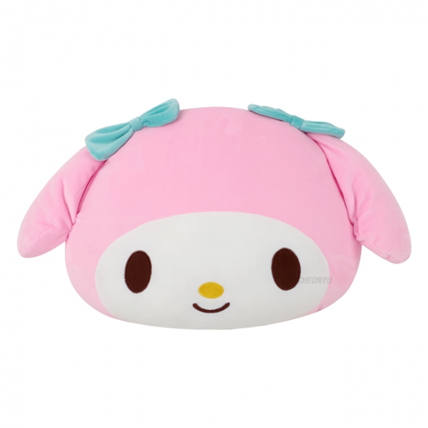 Sanrio My Melody Đệm mặt lớn Đồ chơi sang trọng Quà tặng sinh nhật