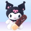 Đồ chơi nhồi bông bánh quy sô cô la Sanrio Kuromi 1 (Cỡ vừa)