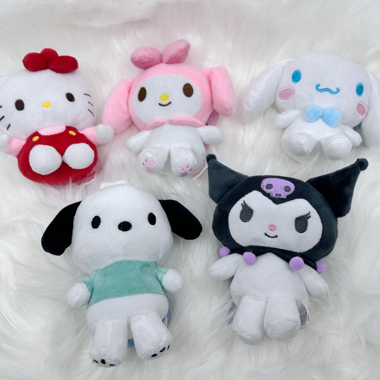 5 loại móc khóa nhân vật búp bê mini Sanrio