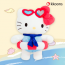 Búp bê Sanrio Hello Kitty Doll Summer Summer Tube Edition 25cm