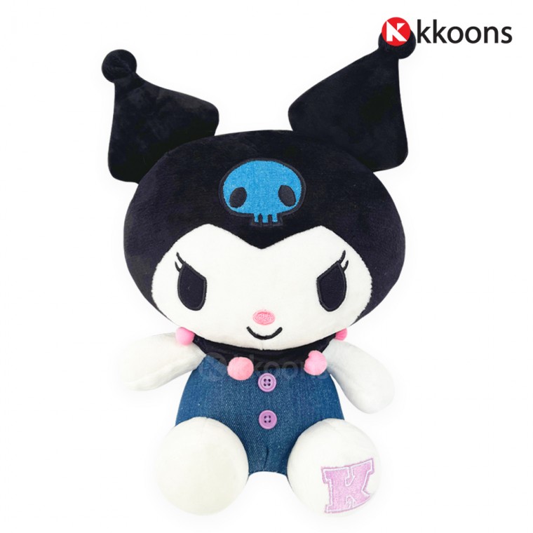 Búp bê Sanrio Kuromi Denim phiên bản búp bê 25cm