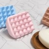 Tay cầm bàn chải dầu gội Tong Silicone