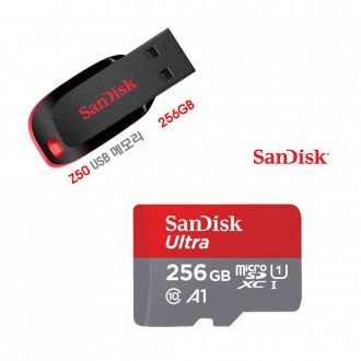 SanDisk Chính hãng Ultra10 Micro SD / Cruzer Blade USB 2.0 / Thẻ nhớ lưu trữ 256GB