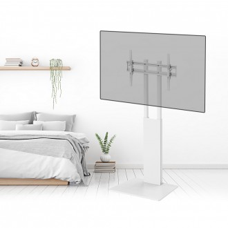 Chân đế TV mỏng hiện đại gắn trên LDI 70 inch FS16W màu trắng tương thích [Không bao gồm kệ]