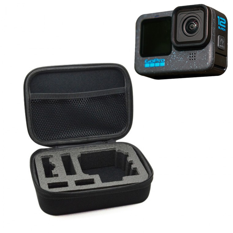 Hộp cứng nhỏ đựng máy quay hành động tương thích GoPro Hero 12