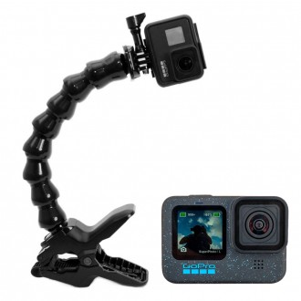 Giá đỡ linh hoạt cho cam hành động tương thích GoPro 12