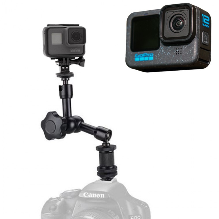 Giá đỡ kẹp tay ma thuật tương thích với máy quay hành động GoPro Hero 12