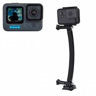 Bộ chuyển đổi chân đế mở rộng chiều dài mũ bảo hiểm tương thích GoPro Hero 12