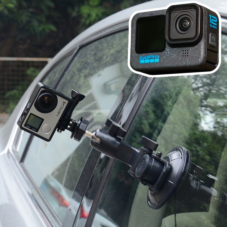 Đế chụp gắn kính hút tương thích GoPro Hero 12