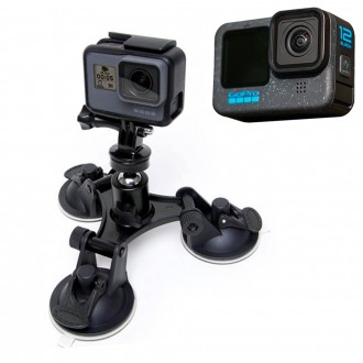 Giá đỡ ống hút kính xe tương thích GoPro 12